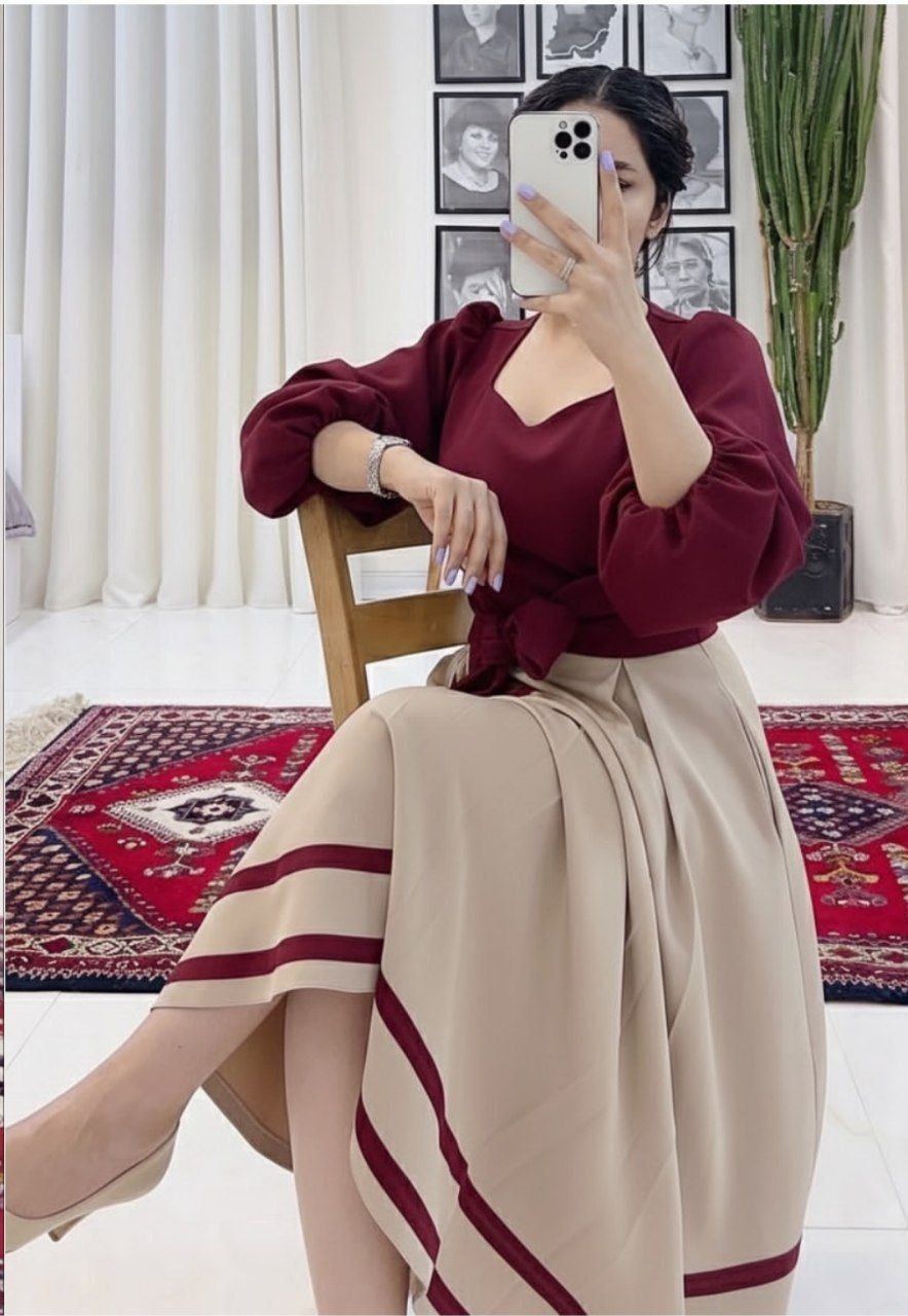 شومیز / شومیز دامن
