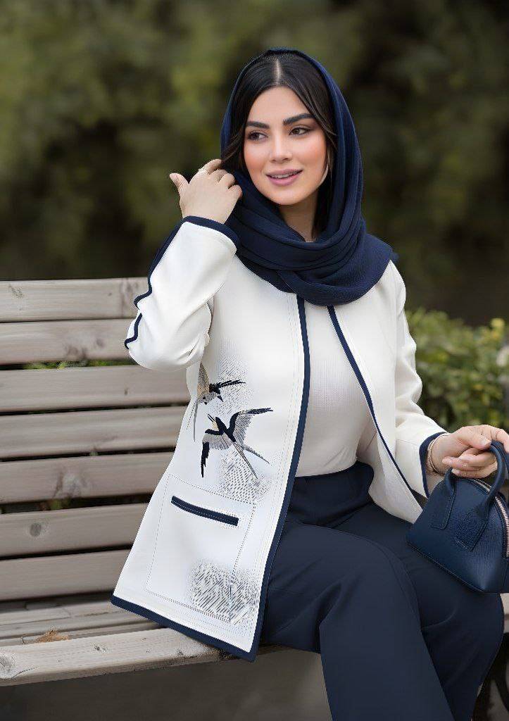 ست کت و شلوار زنانه پرستو شیک و مهمانی و مجالس ست کت و شلوار جذاب و همیشه پوش پرستو