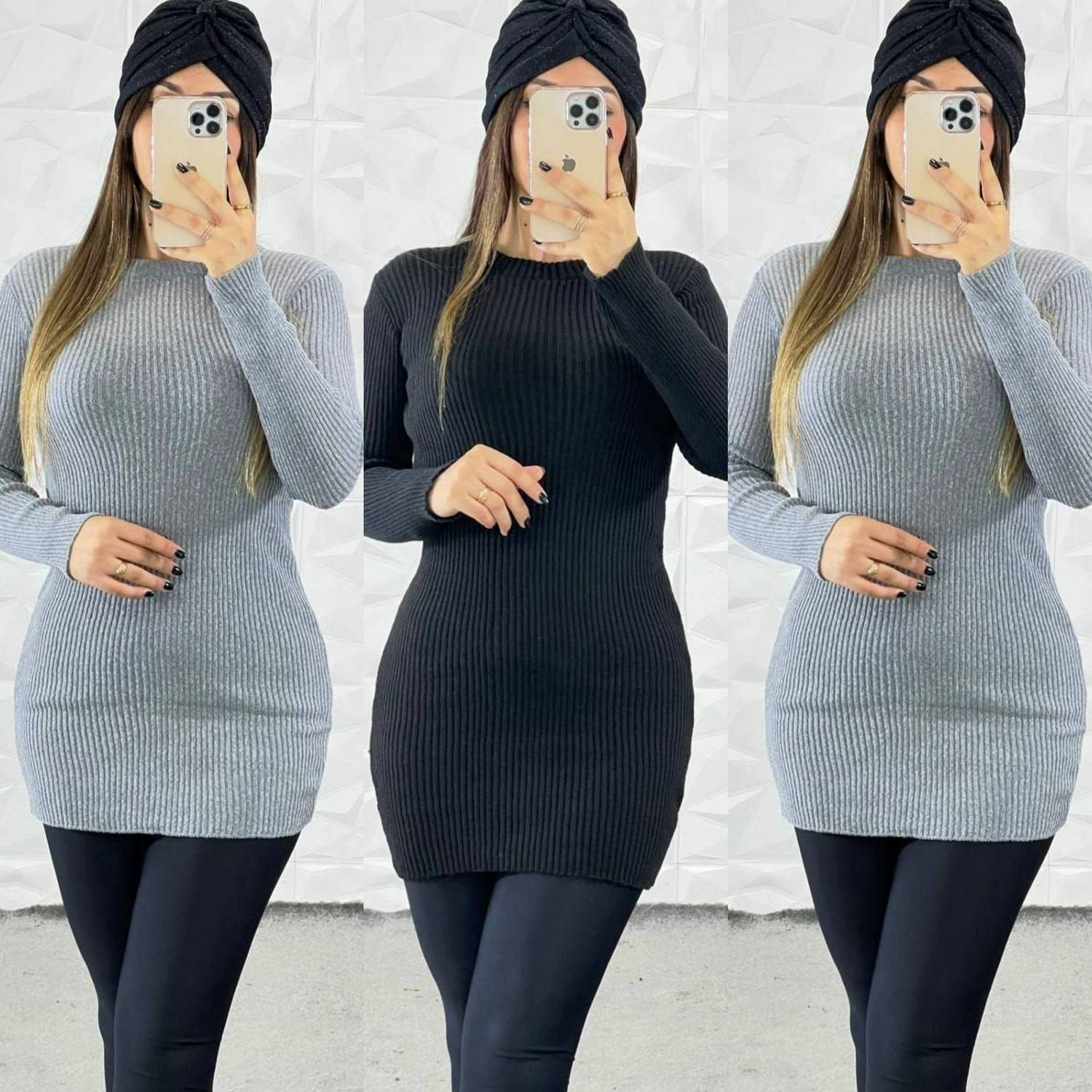 بلوز کپ بافت یقه گرد زیر پافری زنانه بافت متراکم فریرسایز ۳۶ تا ۴۶